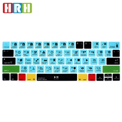 DaVinci Resolve Function Shortcut Silicone Keyboard Cover US Layout for Macbook Pro 13