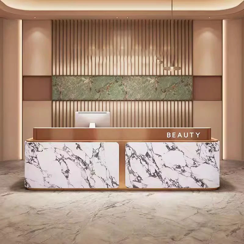

Brown Modern Reception Desks Cheap Design Storage Drawer White Reception Desks Tall Best Long Empfangs Tresen Office Furniture