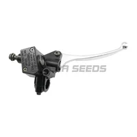 Bomba de cilindro maestro de freno delantero de motocicleta para Suzuki AN125, piezas de repuesto de ciclomotor, palanca