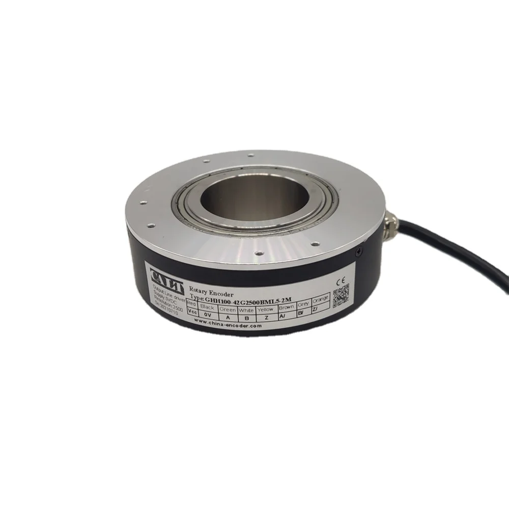 

2500ppr line driver output GHH100-42G2500BML5-2M rotary encoder for lifting
