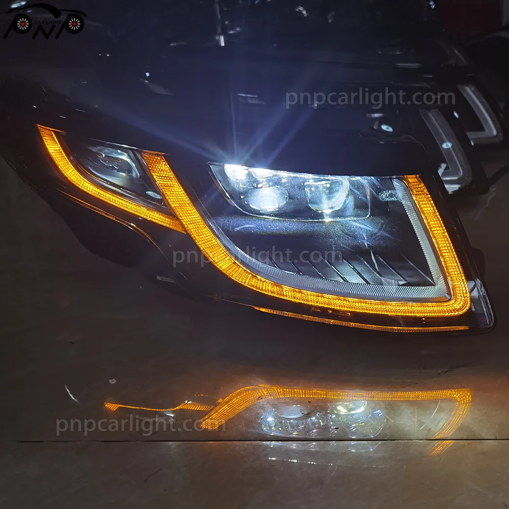 Lampu depan LED รถเดิมสำหรับ Range Rover Evoque