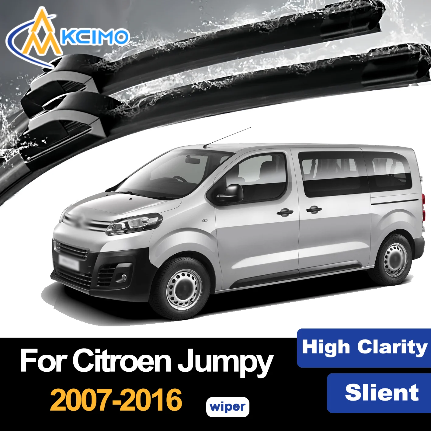 

For Citroen Jumpy G9 2007-2016 2008 2009 2010 2011 2012 Front Wiper Blades Car Windscreen Windshield Window Wiper Accessories