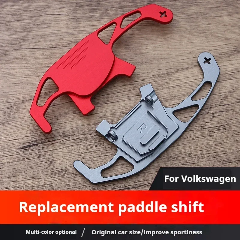 

For VW Golf 7 Scirocco Sagitar Lamando Bora POLO GTI 2pcs Car Steering Wheel Shift Paddle Extension Aluminum Alloy Shifters