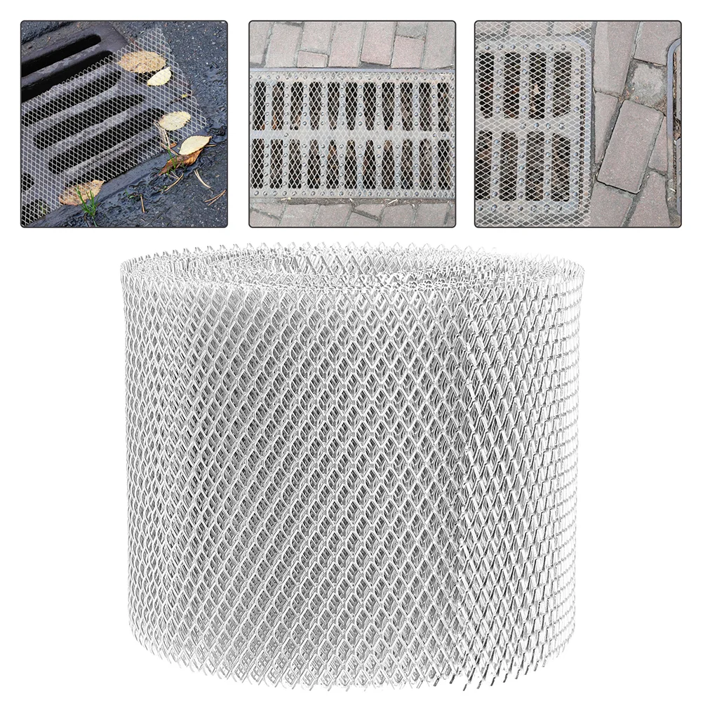 Drain Cover Roof Filter Marten Protection Stainless Steel Mesh Screen for Gutter