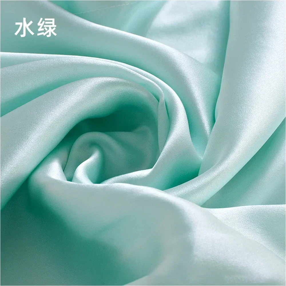 114CM Width 16 Momme 100% Pure Silk Fabric Natural Mulberry Silk Fabric Plain Crepe Satin