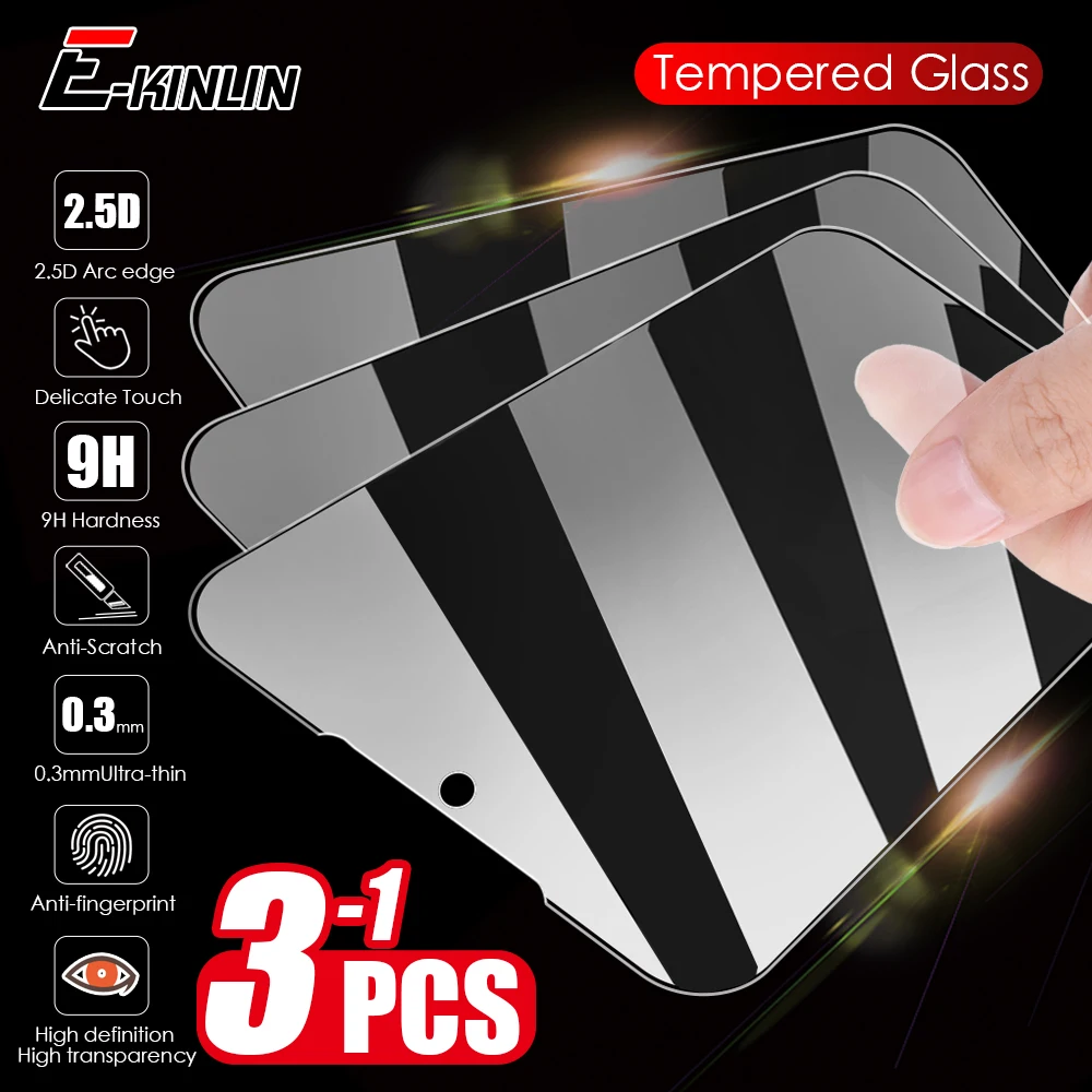 Screen Protector Tempered Glass For VIVO Y15A Y15s Y16 Y12A Y3s Y02s Y12s Y11s Y15 Y17 Y19 Y1s Y11 2019 Y12 Y12i Clear Film