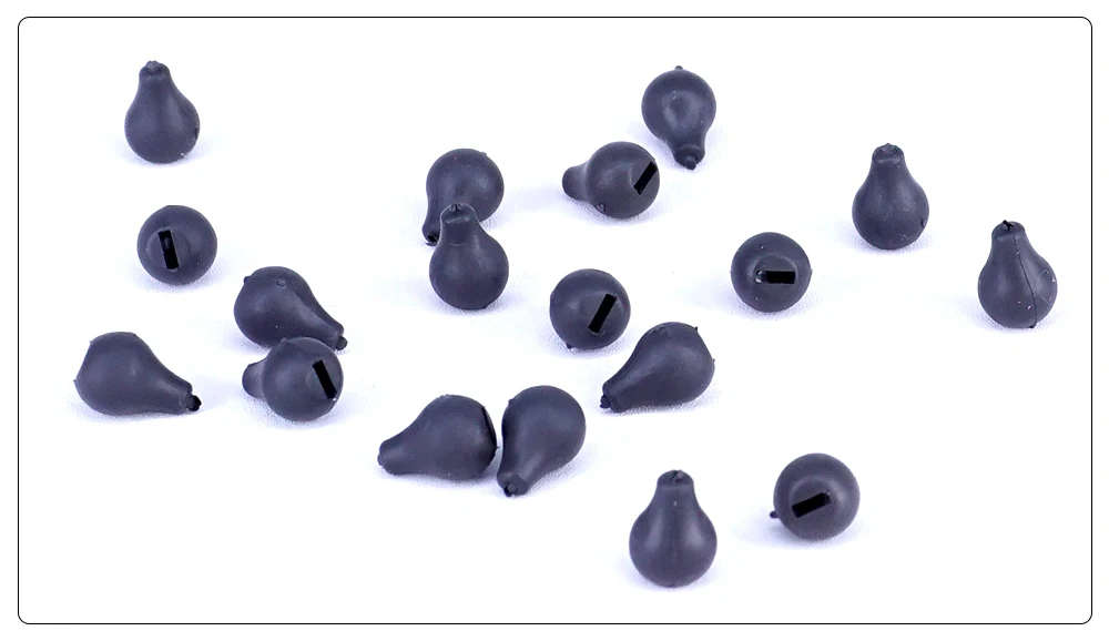 Hirisi Karpfenangelzubehör 0,42g Wolfram-Wirbel Chod-Perlen Haken-Kicker-Rig Endtackle Wechselsinker für Haar-Rigs AG211 – Detail 6