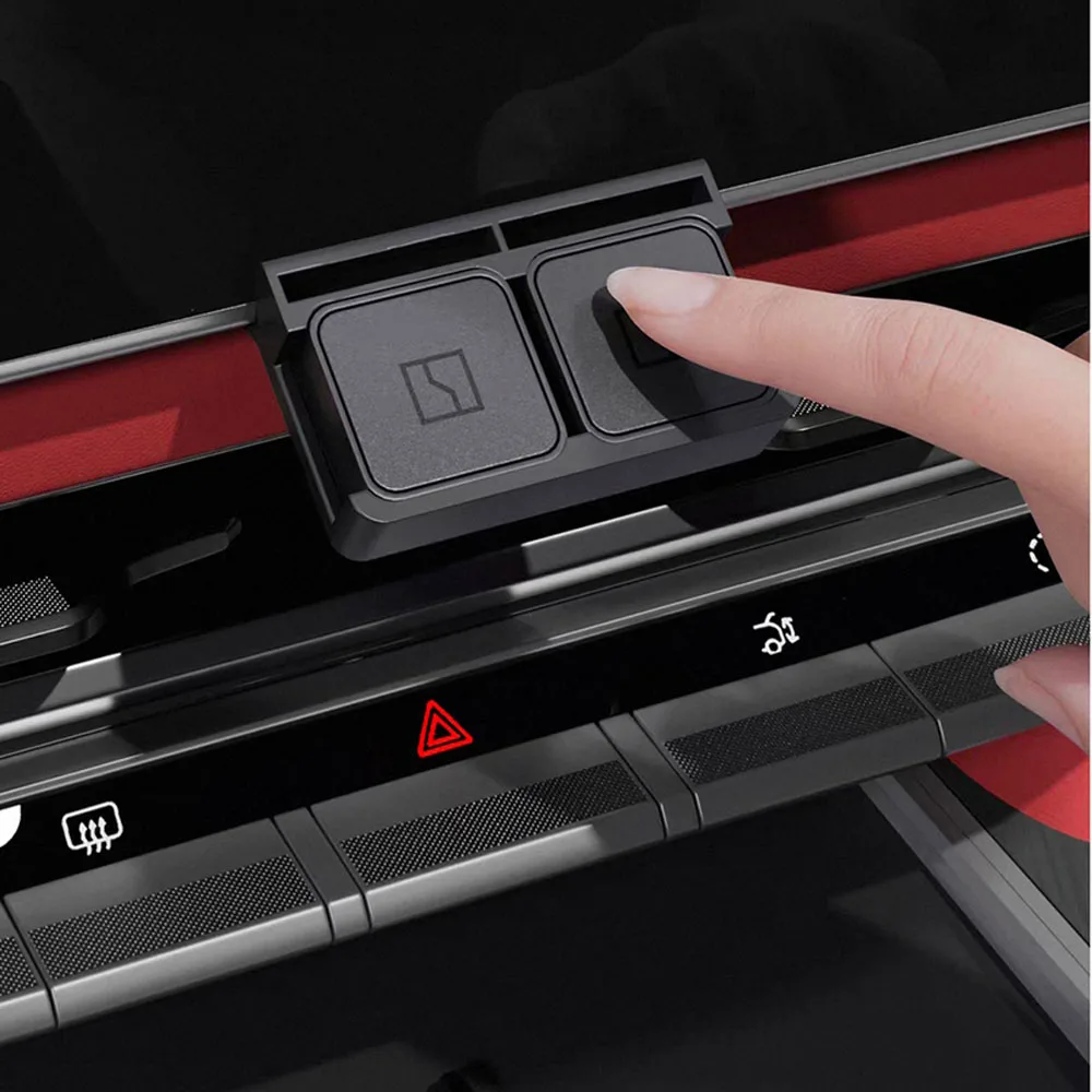 For Zeekr 8X 7X 2026-2027 Custom Car Center Console Dynamic Sticker Bracket Button Decorative Trim Auto Interior Parts