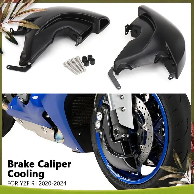 

Portable Motorcycle Accessories Brake Caliper Air Cooling Guard For Yamaha YZF R1 YZF-R1 2020 2021 2022 2023 2024