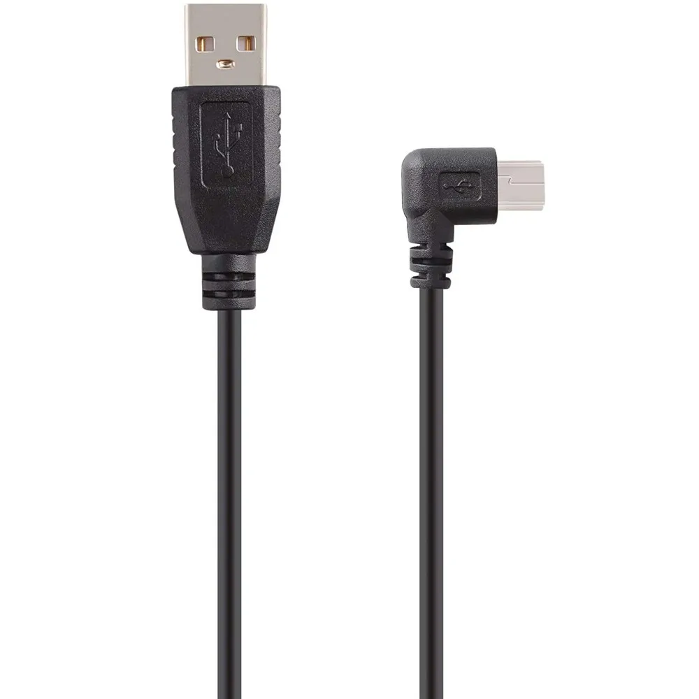 2,0 футов мини USB-кабель для зарядки USB A-штекер к мини-B автомобильное зарядное устройство адаптер Шнур для видеорегистратора GPS зеркало заднего вида