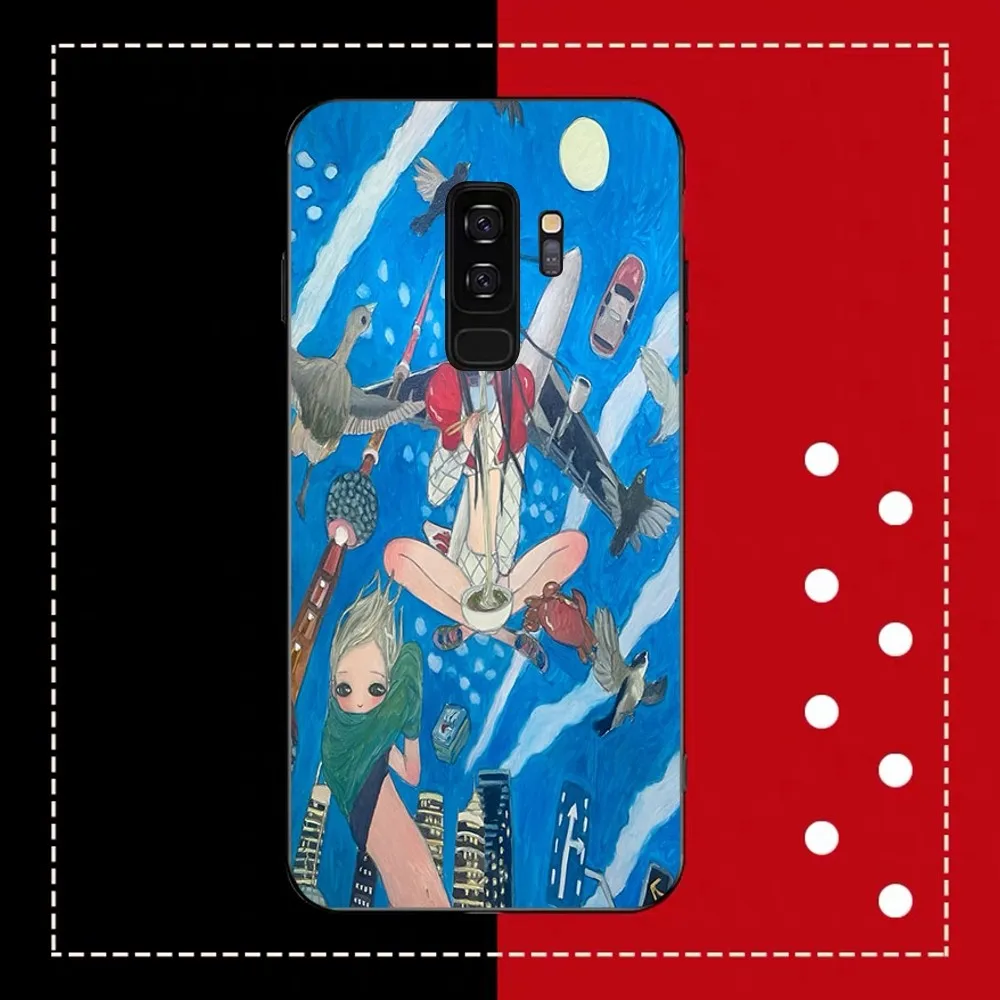 Aya Takano Phone Case For Samsung Note 8 9 10 20 Pro Plus Lite M 10 11 20 30 21 31 51 A 21 22 42 02 03