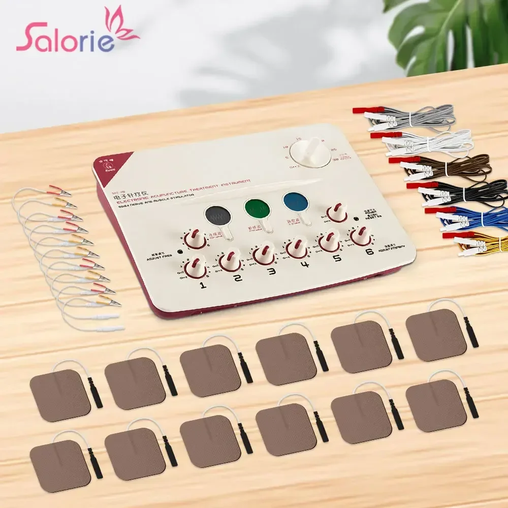 

EMS Electroacupuncture Acupuncture TENS Therapy Electric Muscle Stimulator Massage Machine Pain Relief Physiotherapy Massager