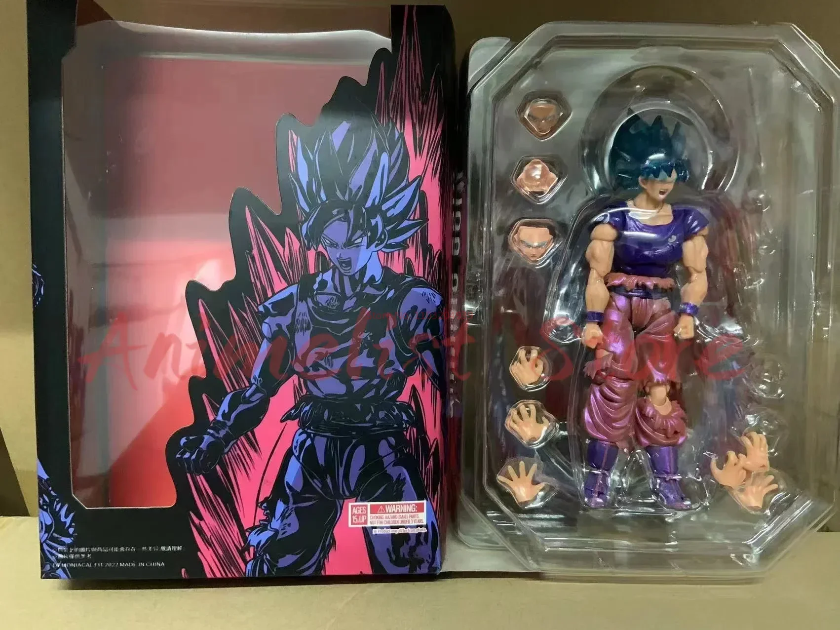 Anime Dragon Ball Z Shf Super Saiyan Blue Goku Figures Battle Damage Pvc Ko Model S.H. Figuards Action Figure Toy Gift In Stock