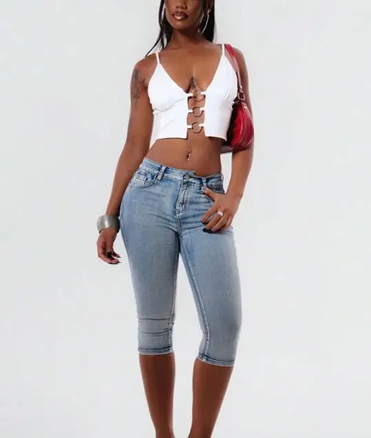 

Women Vest Summer 2026 Sexy New Style European and American Spicy Girl Style Trendy Personality Hollow Ring Decoration Tank Top