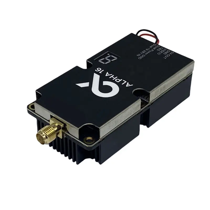 M07K-5.8G Alpha 16 16W VTX Video Transmitter 4.9G-6Ghz Ultra Wide Band 96CH FPV VTX 16W/8W/5W/3W/1W/25Mw Switchable