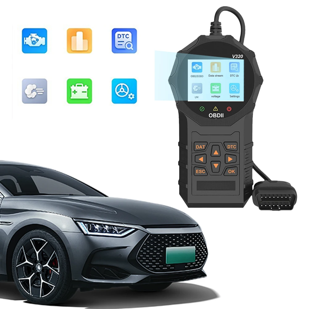 

OBD2 Scanner Professional Check Auto Engine System Diagnostic Tool Automotive Code Reader Scanner for All OBDII Protocol Cars