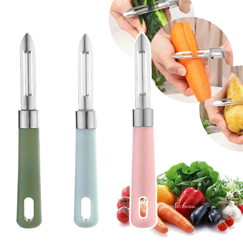 Non-slip Peelers Kitchen Tools with Stainless Steel Peeling Fruit and Vegetable Potato Tool Kitchen Gadgets Acceesories