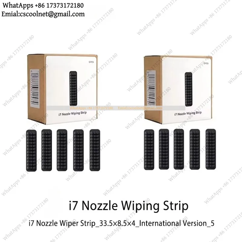 Nozzle Wiper 5PCS Rubber Wipe Strips for Creality Sparkx I7 Clean Nozzle Surface Filament 3D Printer Original Replacement Parts