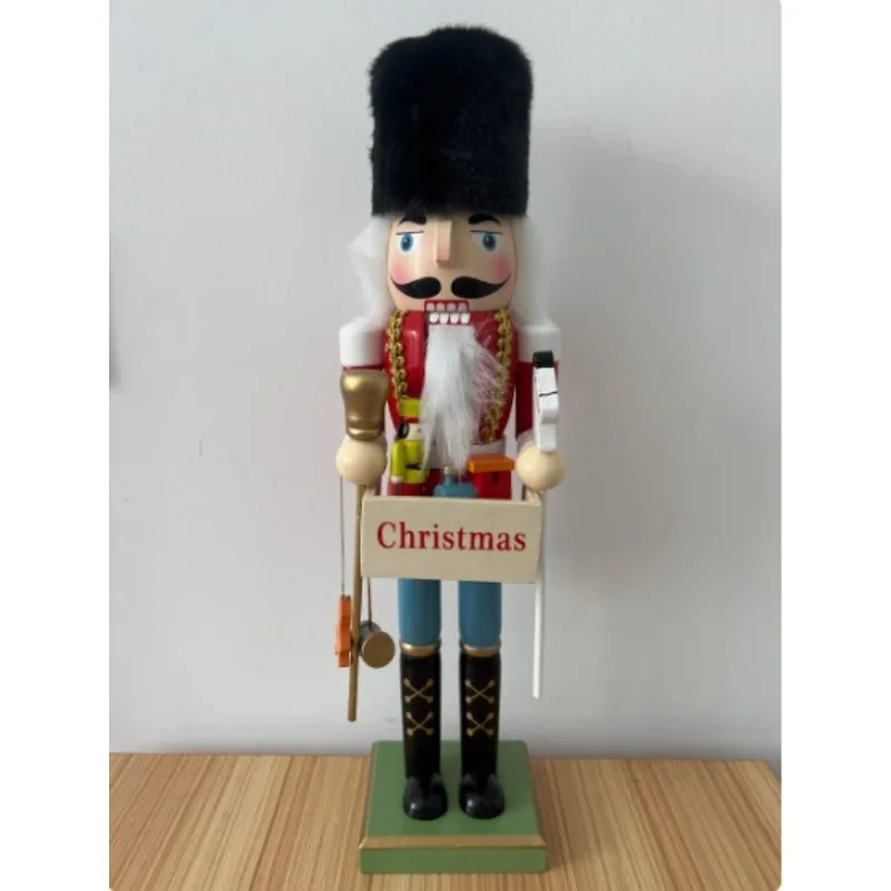 Christmas Nutcracker Soldier Character Puppet Party Supplies Room Decoration Desktop Ornaments Fun Creative Toys Xmas Gifts