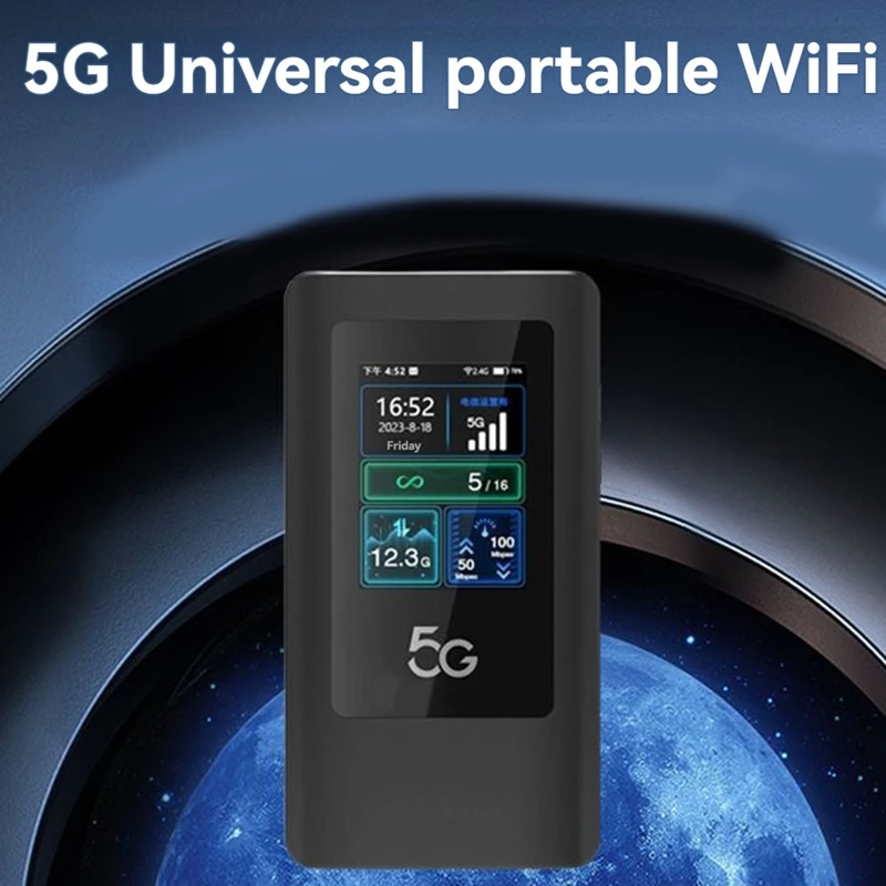 

Мобильный маршрутизатор с точкой доступа Wi-Fi 5G Маршрутизатор Wi-Fi Mobile Mifis Hotsp 4G Lte Беспроводной карманный маршрутизатор