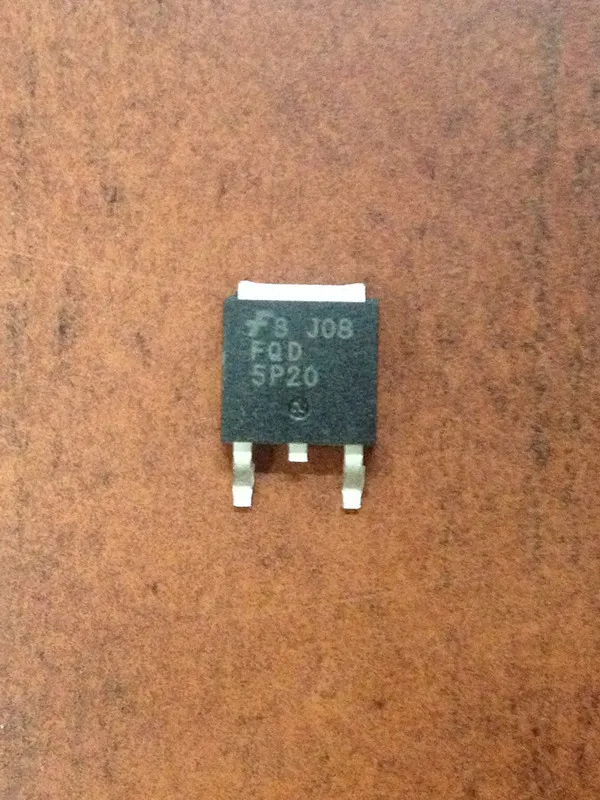 10 Uds original nuevo FQD5P20 TO-252
