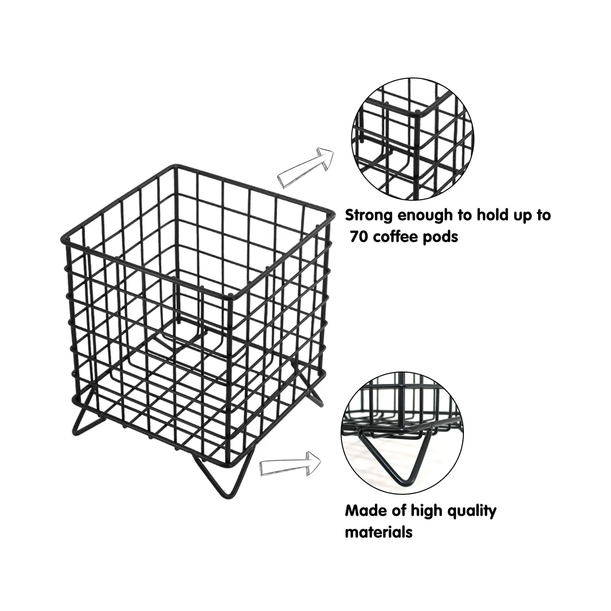 2 шт. держатель для кофейных капсул, органайзер для чашек K, фотография кофе, органайзер для чашек K, органайзер для хранения кофейных капсул