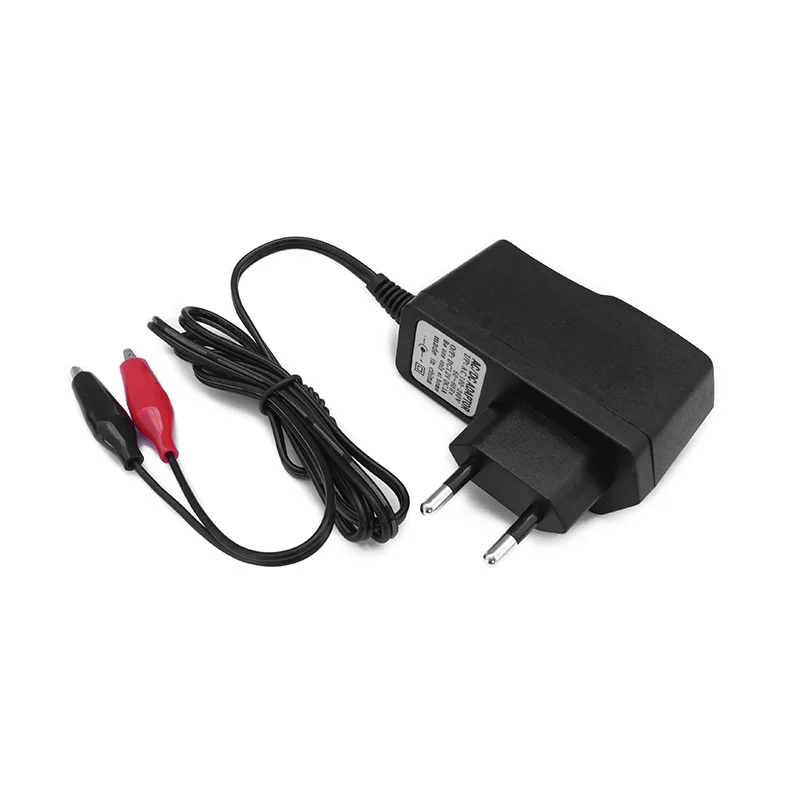 DC 7.5V 1A Smart Motorcycle Charger For 6V 1.3AH 4AH 4.5AH 5AH 7AH 9AH 12AH 15AH AGM VRLA Lead Acid Battery Children Toy Car