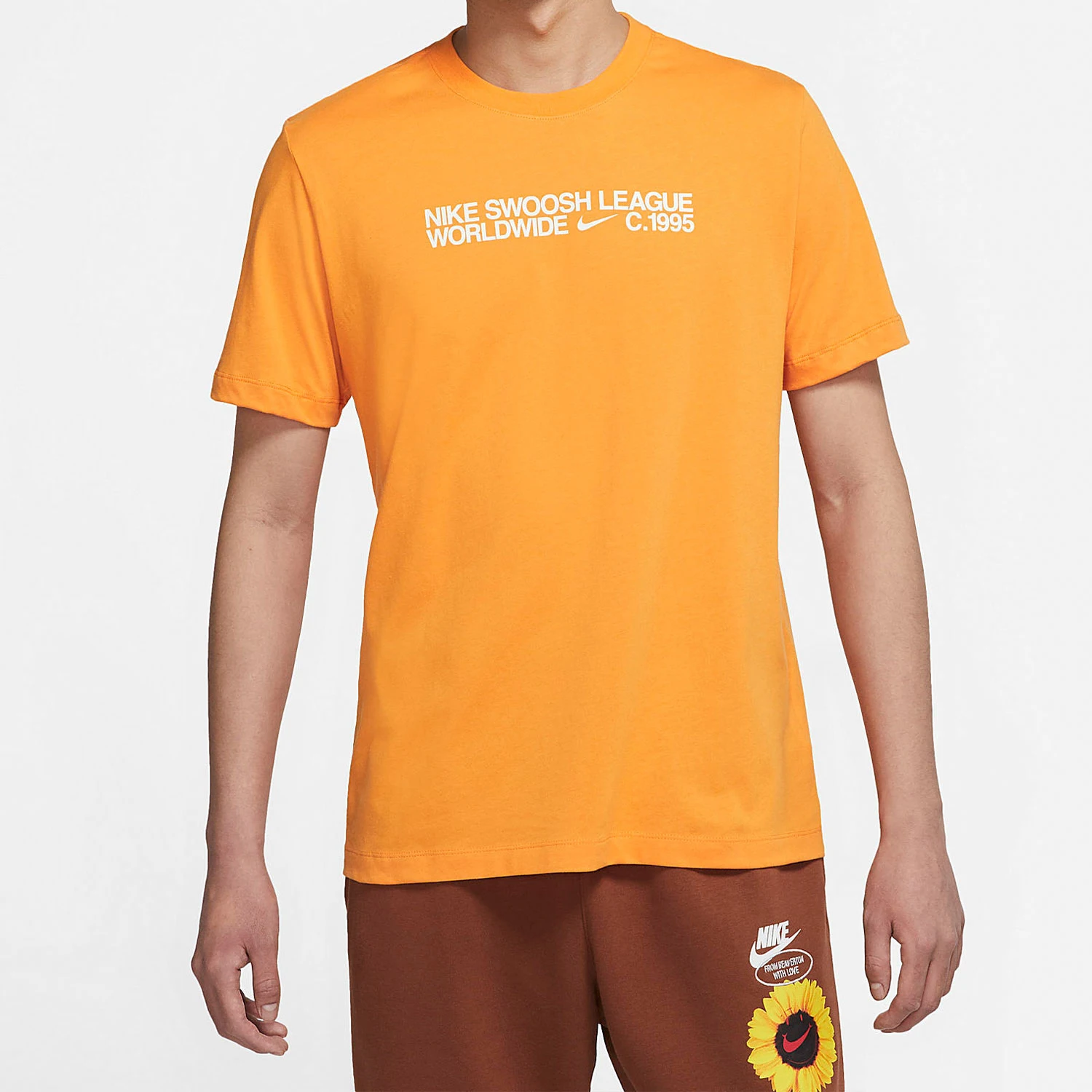 

Мужская толстовка Nike Authentic 2025 с круглым вырезом, дышащая, с принтом, спортивная, с коротким рукавом DM6410-886