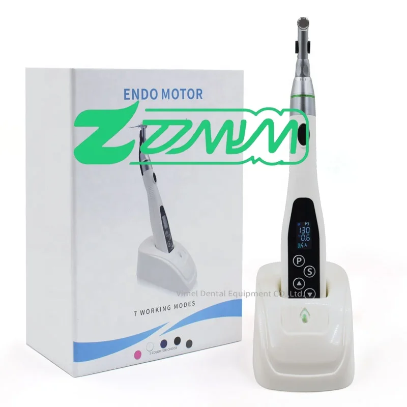 

Wireless den tal Endodontic Endo Motor Treatment LED 16:1 Reduction Contra Angle Endo for Root Canal Treatment