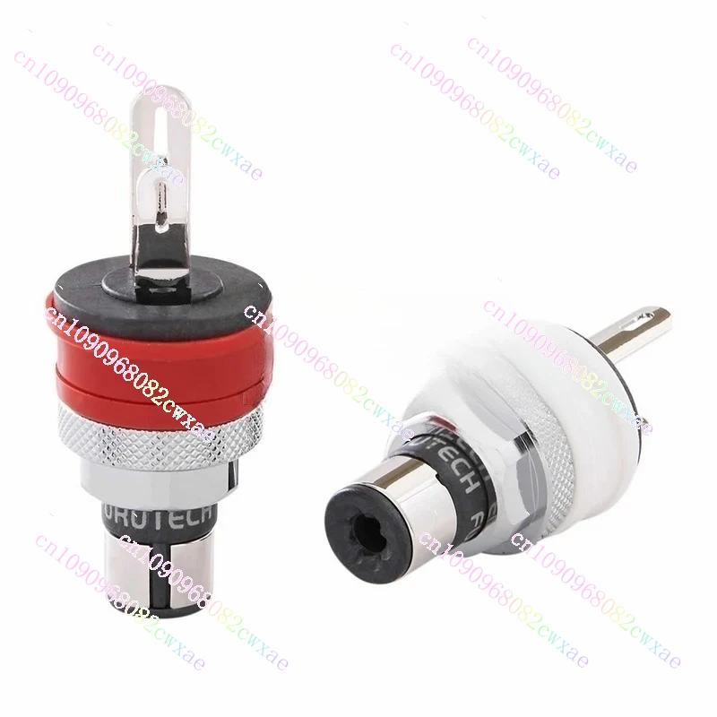 

Original Japanese FURUTECH Furukawa FT903 Rhodium Plated Gold Plated RCA Socket Lotus Socket
