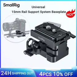 SmallRig Universal 15mm Rail Support System Baseplate (Arca-swiss Standard) For Sony for Panasonic for Fujifilm DSLR Camera 2092