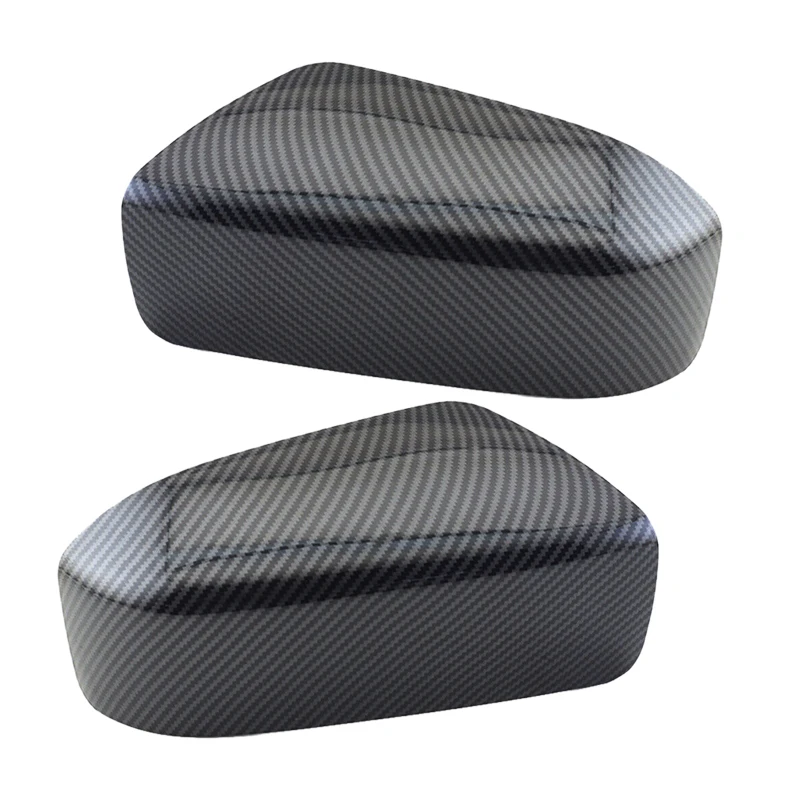 1 Pair Car Side Rear View Mirror Cover Cap Fit for Honda Accord 2003 2004 2005 2006 2007 Carbon Fiber Style ABS