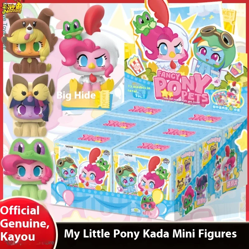 

Kayou My Little Pony Click мини-фигурка слепая коробка сборка подвесная карта подвесная деталь аниме периферийное украшение для фанатов подарки