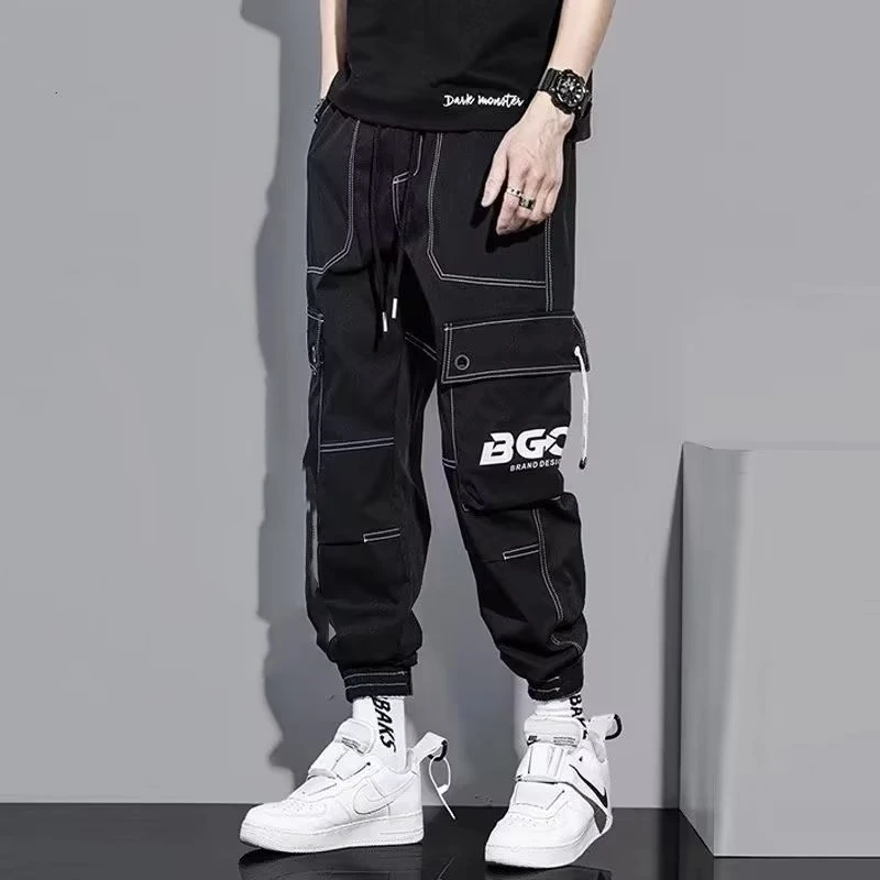 Autumn Male Clothes Y2k Pants Cargo Pants Man Sport Joggers Men Clothing Big Size Youngla Gym Man Mens Trousers Tracksuit Men\'s