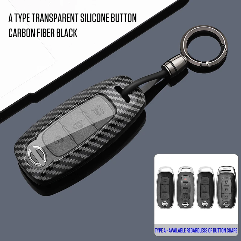 ABS Car Remote Key Cover Case for Nissan Rouge Maxima Altima Sentra Murano Qashqai With logo Accessorie 6