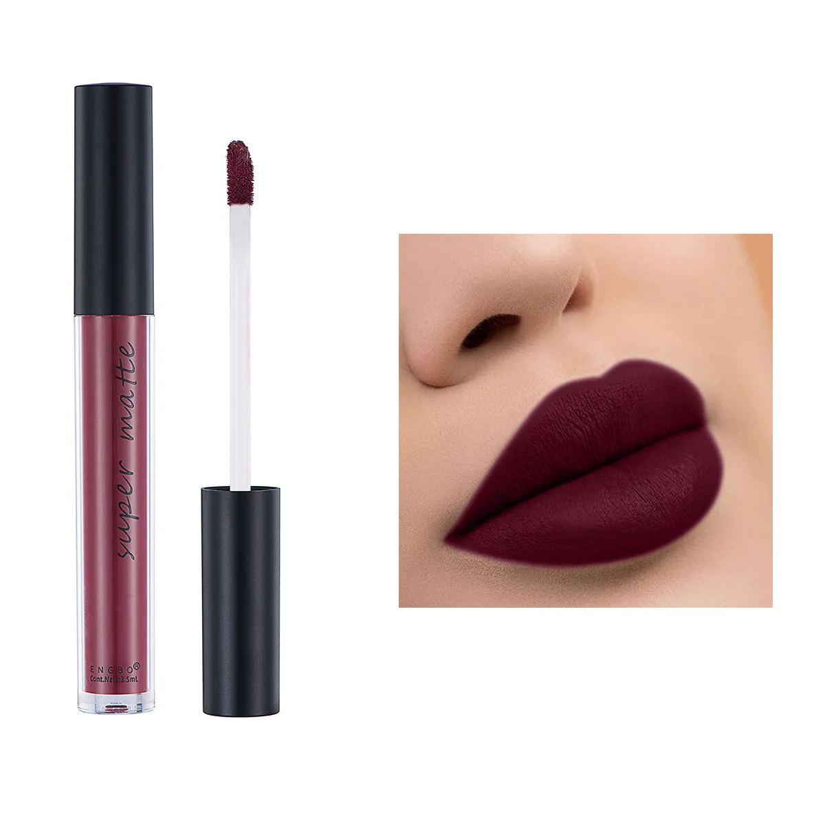 Liquid Lipsticks Waterproof Velvet Matte Lip Gloss Long Lasting Non-stick Cup Lip Tint Makeup Pigment Cosmetics