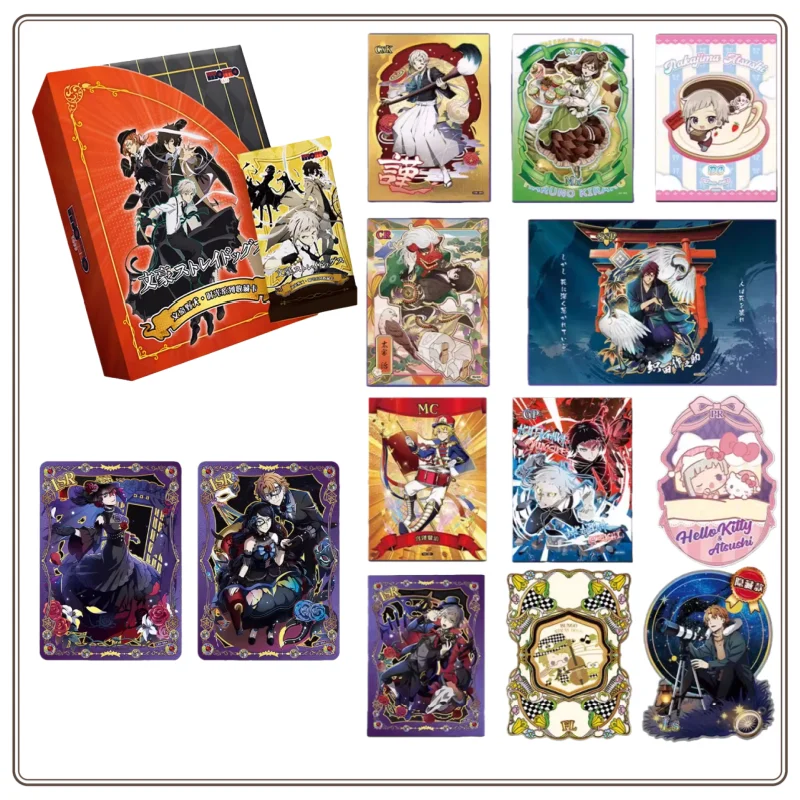 New Original Bungo Stray Dogs Card Time Series Nakajima Atsushi Collection Card Anime Collection Rare Peripheral Card Gift