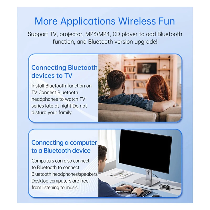 Atualizar 3.5mm tipo-c fone de ouvido aviação aeronave plug bluetooth 5.3 adaptador transmissor de conversão de áudio para alto-falante