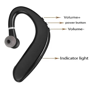 Nghe bluetooth không dây, người hành hương tai đơn, thời lượng pin cực dài, tai nghe kinh doanh, tai nghe điện thoại di động, tai nghe 12 Tai nghe Battler bán hàng chính - №10