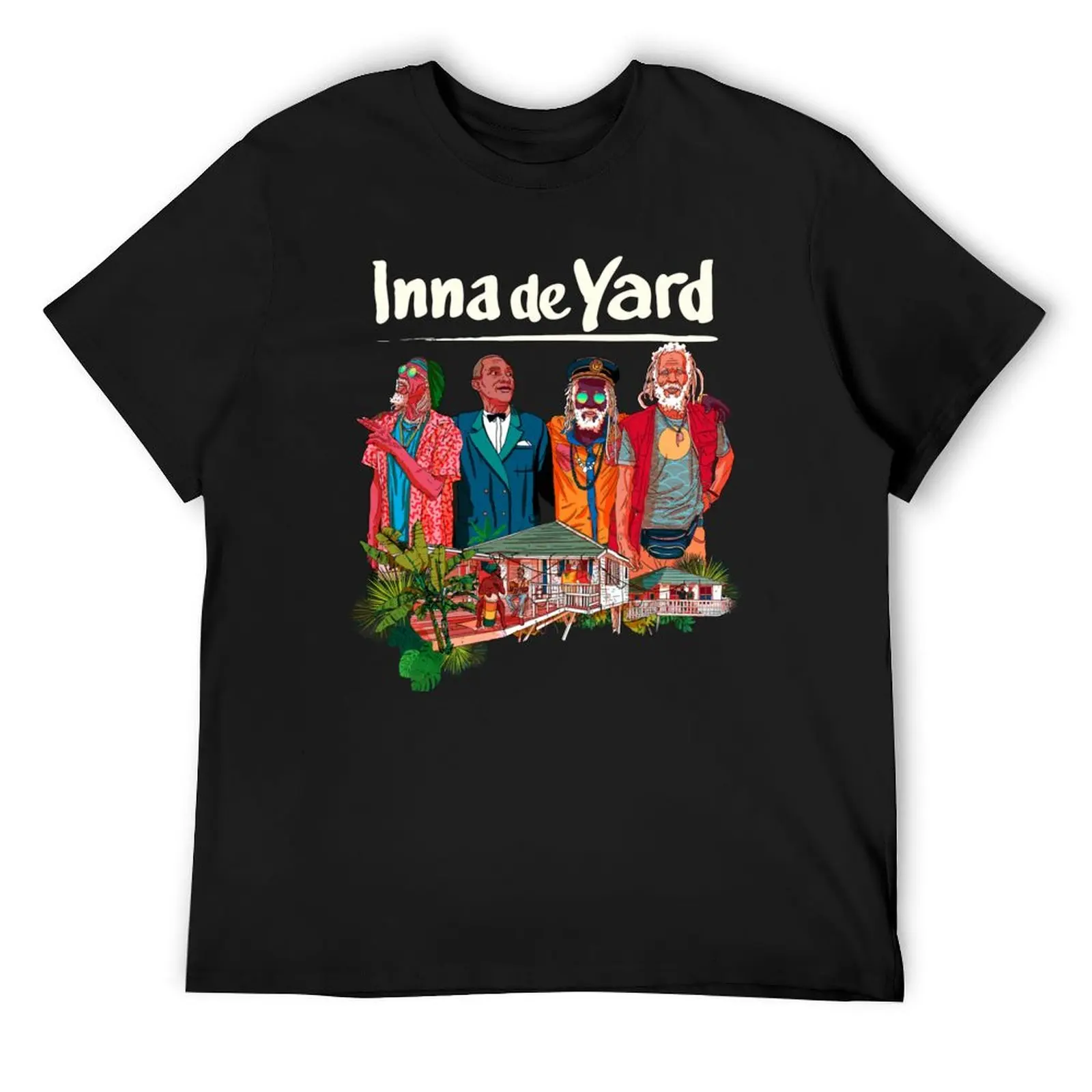 Inna de Yard The Soul of Jamaica T-Shirt tops custom shirt oversized t shirt mens graphic t-shirts funny