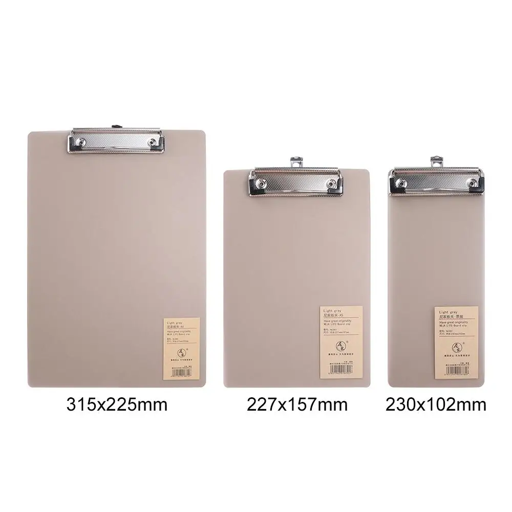 With Low Profile Gold Clip A4 A5 A6 File Folder Document Folder Writing Tablet Writing Clipboard Writing Sheet Pad Writing Pad
