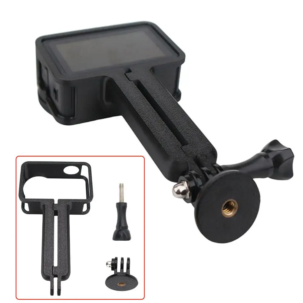 تمديد قبضة ل dji Osmo Action 6 مقبض مثبت يدوي مع 1/4 ثقب المسمار المحمولة تحديد حامل للكاميرا الرياضية E2I4