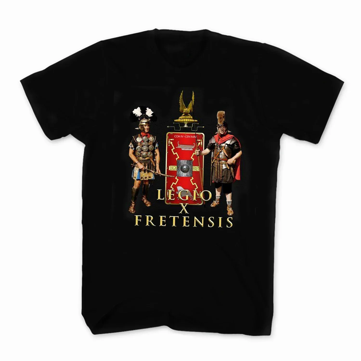 

Legio X Fretensis | Ancient Rome Tenth Legion T-Shirt 100% Cotton O-Neck Summer Short Sleeve Casual Mens T-shirt Size S-3XL