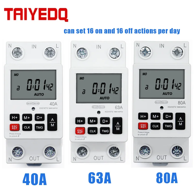 40 Amp Timer Switch: The Ultimate Smart Power Control Solution for Home & Industrial Use