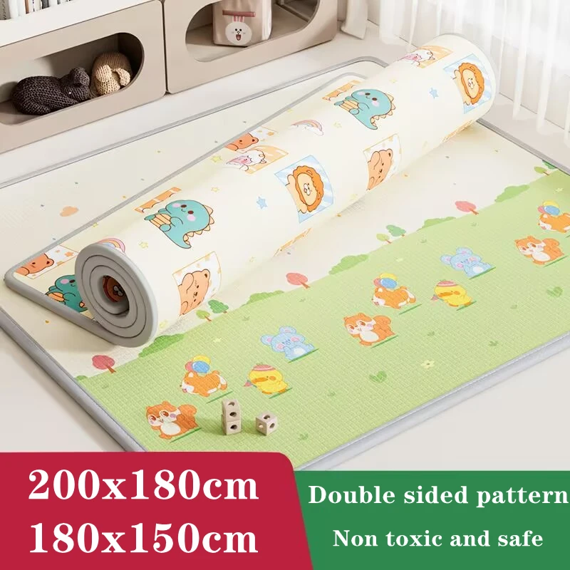 

Thick 1cm Baby Play Mat Cute Lion Antiskid Puzzle Children's Mat Baby Climbing Pad Kids Rug Baby Games Mats Toys for Children