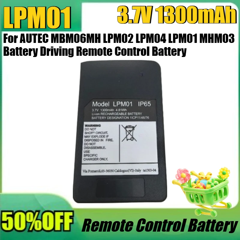 New High Quality Battery for AUTEC MBM06MH LPM02 LPM04 LPM01 MHM03 Battery Driving Remote Control Battery