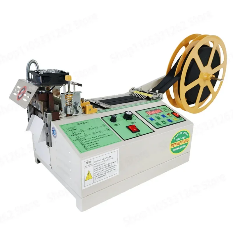 Automatic Belt Cutting Machine Ribbon Cutting Machine Small Hot Cutting Machine High Power