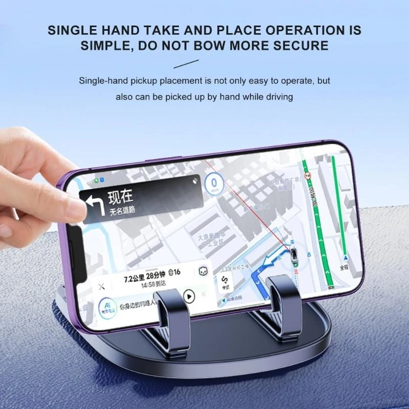  Car Dashboard not  Slip Phone Pad multiple  use Holder with Universal Rotating Phone Stand Multifunction  Vehicle Phone Bracket
