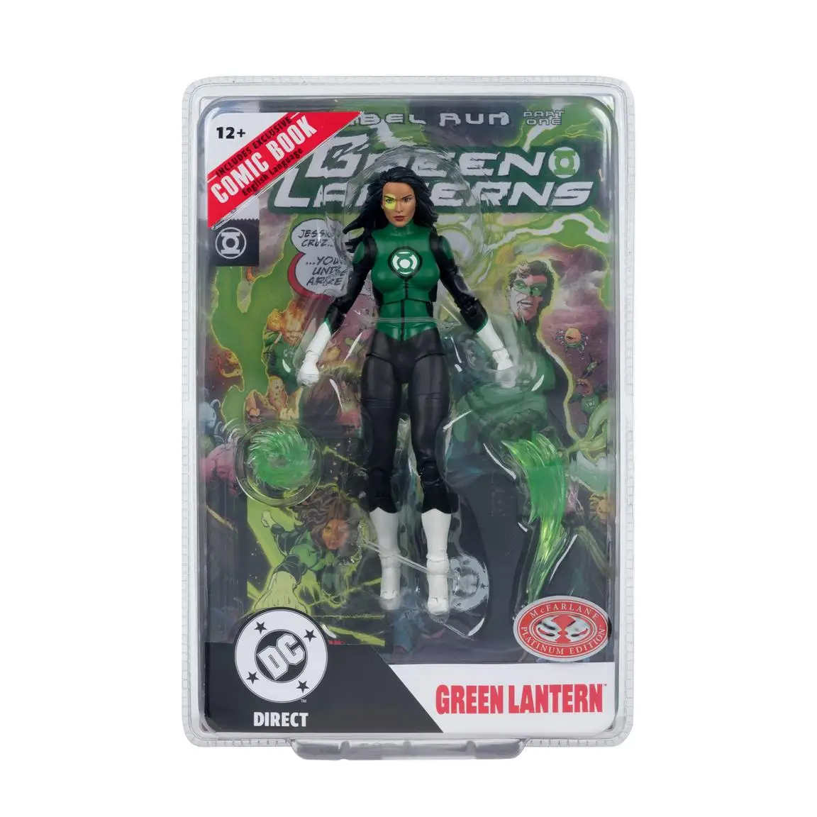 McFarlane Toys Green Lantern Jessica Cruz 7in Action Figure