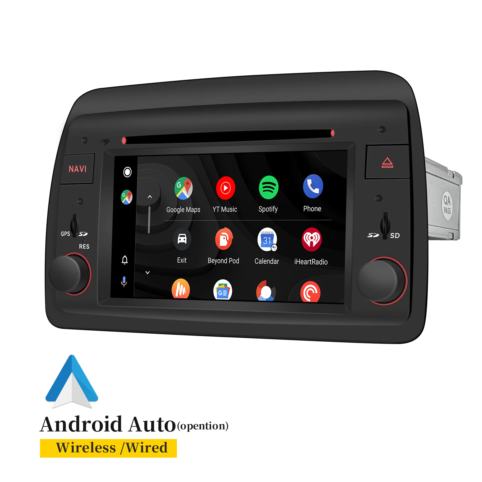 

Android Auto 7" For FIAT Panda 2003 - 2012 Car Radio multimedia Player GPS Navigation Wireless Carplay Intelligent Systems Wifi